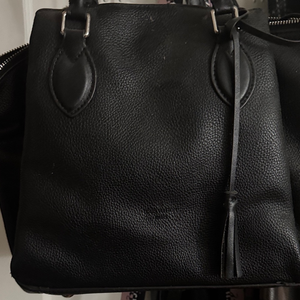 Elegant Black Leather Women's Bag